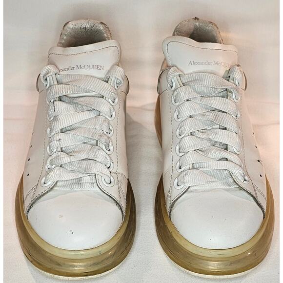 Alexander McQueen Oversized Sneaker “White Multi” Size 36.5 Made In Italy - Picture 7 of 16